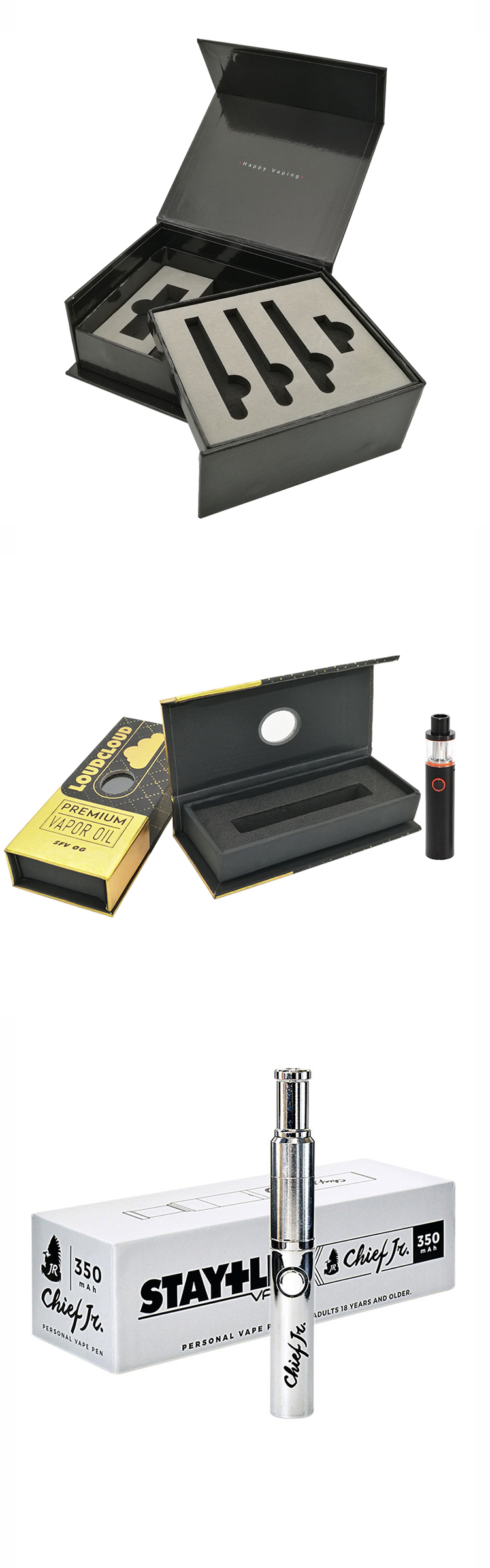 Fabricants de boîtes Vape personnalisées