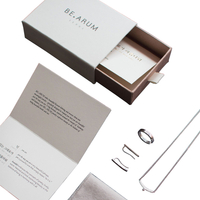 Aanpasbare Jewelri Box papieren verpakking gedrukte fabriek