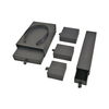 Hot Sale aangepaste luxe zwarte oorbel doos verpakking fabriek