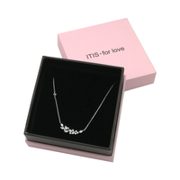 Luxe Pandora sieraden papieren doos roze verpakking