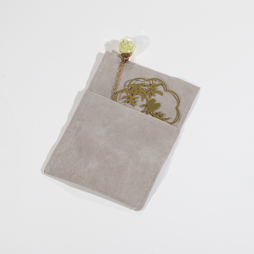 Aangepaste fluwelen tas groen pakketleverancier