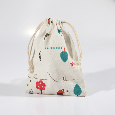 Borsa con coulisse in velluto