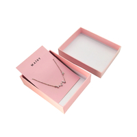 Rosa smycken pappersl&aring;da paket Factory